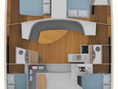 Verhuur Catamaran CatFlash 43 met vaarbewijs