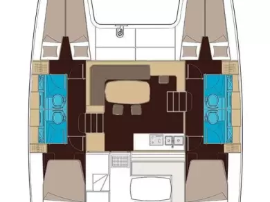 Lagoon Lagoon 400 S2 te huur van particulier of professional in Punta Ala