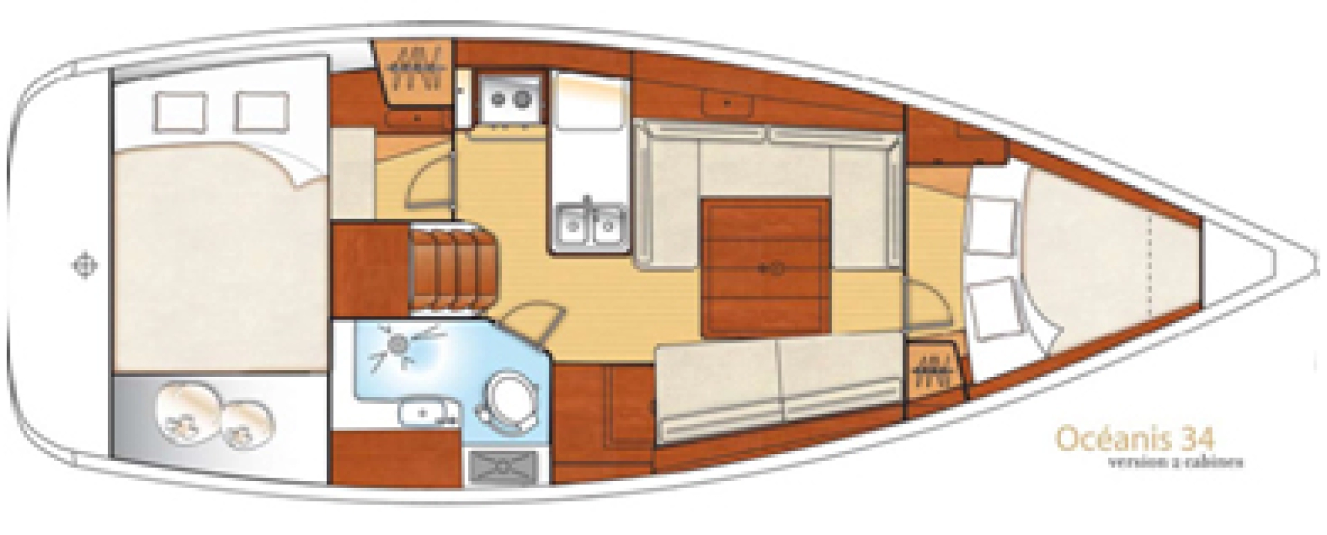 Bootverhuur San Vincenzo goedkoop Oceanis 34