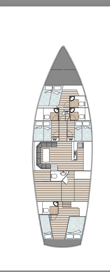 Verhuur Zeilboot Custom Made met vaarbewijs