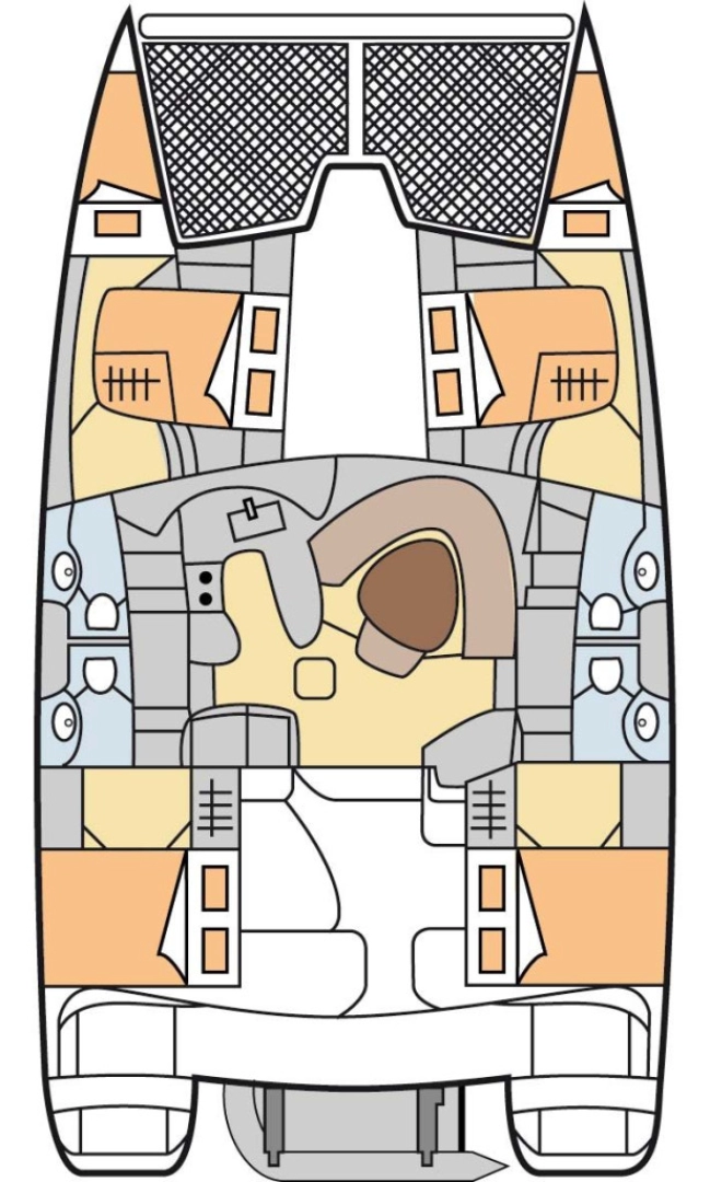 Bootverhuur Leopard Catamarans / Robertson & Caine Leopard 4300 in Fethiye via SamBoat