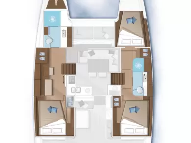 Lagoon Lagoon 40 te huur van particulier of professional in Road Town