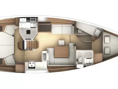 Jachthuur in Parish of Saint George - Jeanneau Sun Odyssey 44 Ds via SamBoat