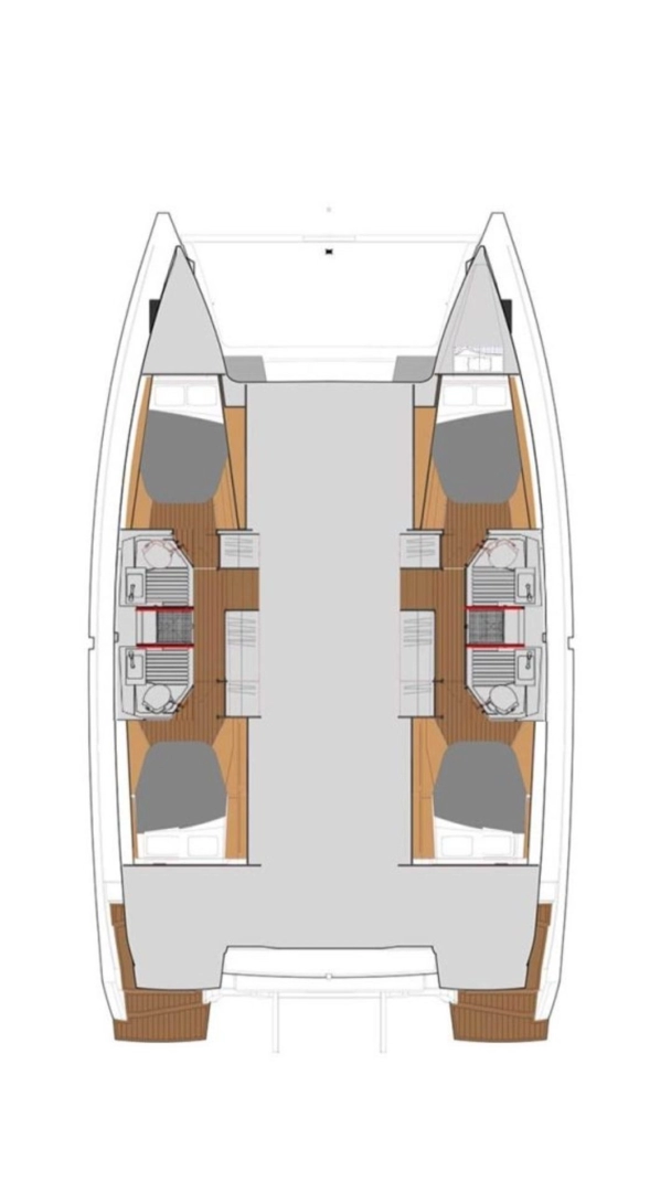 Huur een Fountaine Pajot Astrea 42 in Kotor