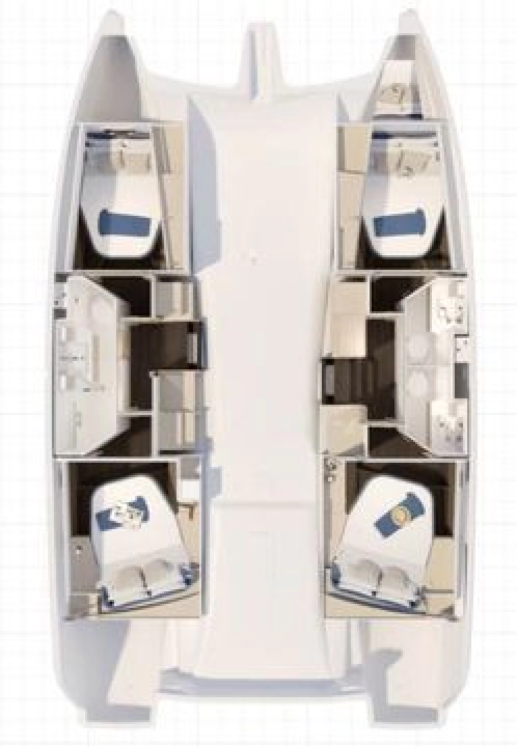 Huur Catamaran met of zonder schipper Fountaine Pajot in Saint-Raphaël