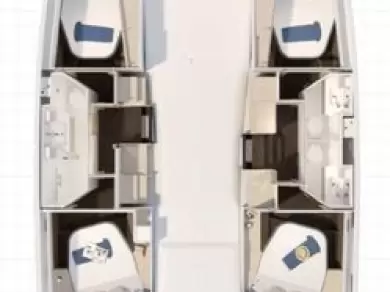 Huur Catamaran met of zonder schipper Fountaine Pajot in Saint-Raphaël