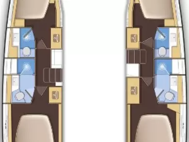 Verhuur Catamaran in Saint-Raphaël - Lagoon Lagoon 42