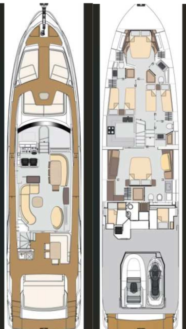 Huur een Azimut Azimut S8 in Kaštela