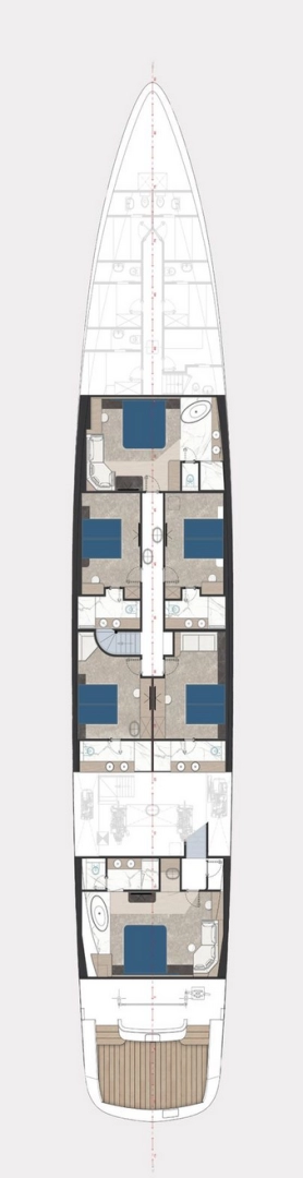 Verhuur Zeilboot in Krilo - Radež d.d. Clase Azul
