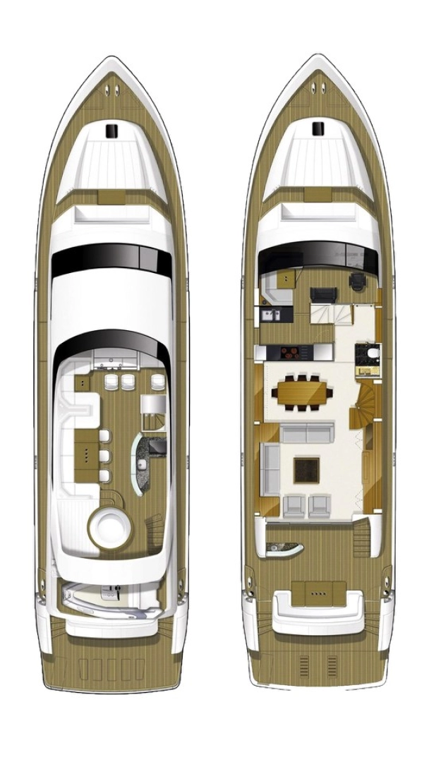Verhuur Jacht in Trogir - Princess Princess Y85