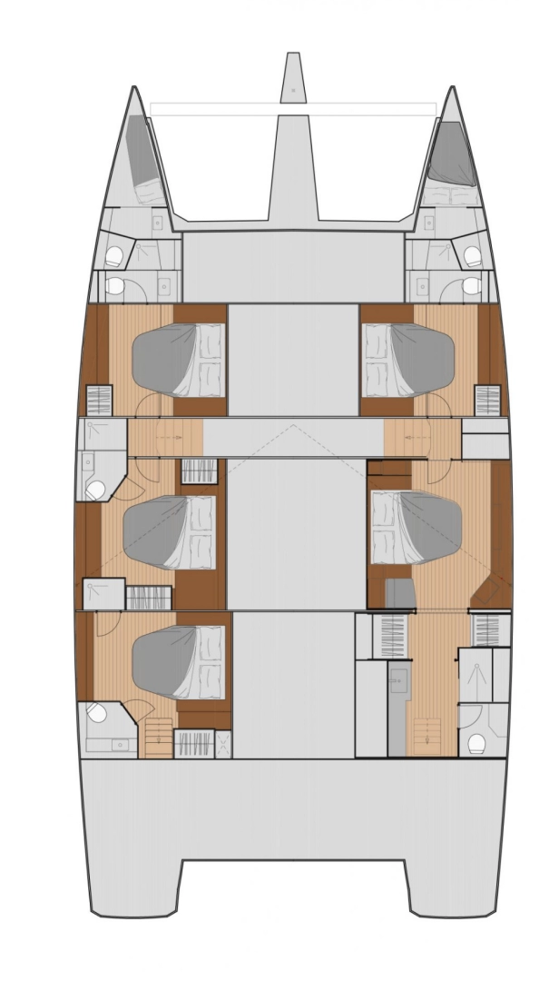 Verhuur Catamaran Fountaine Pajot met vaarbewijs