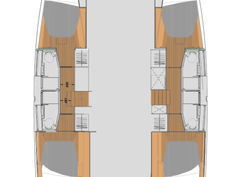 Verhuur Catamaran Fountaine Pajot met vaarbewijs