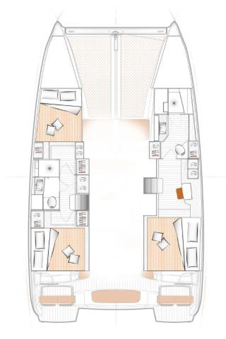 Verhuur Catamaran in Burnt Store Marina - Excess Excess 11