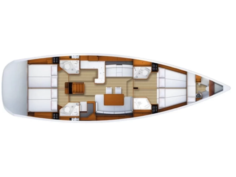 Verhuur Zeilboot Jeanneau met vaarbewijs