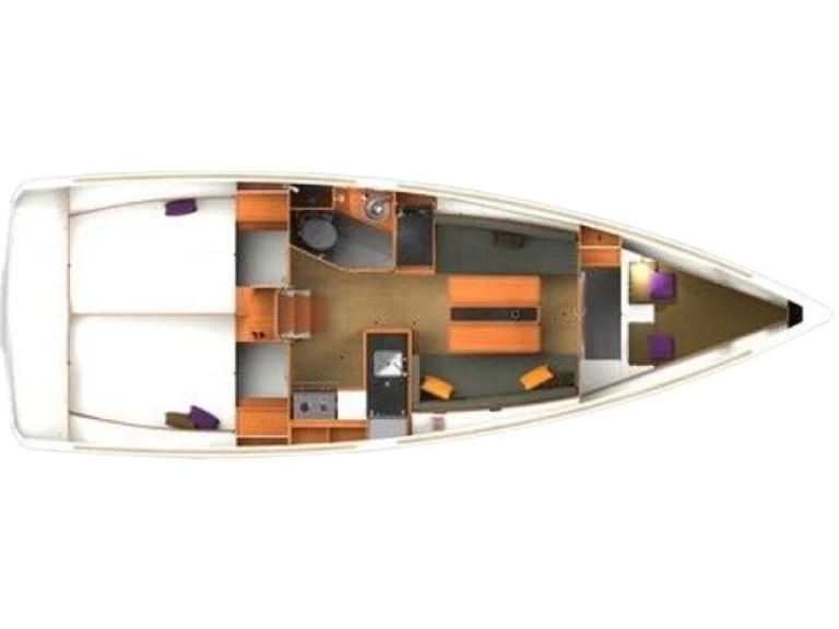 Jachthuur in Punat - Jeanneau Sun Odyssey 349 via SamBoat