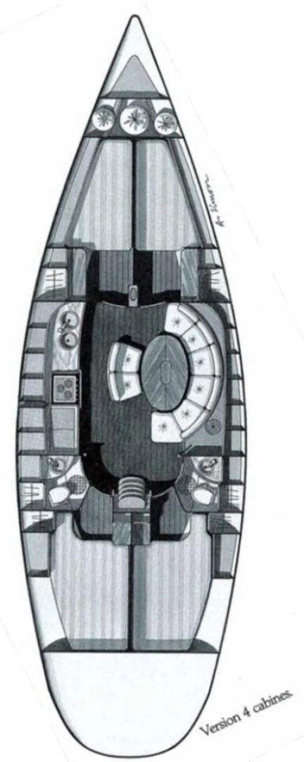 Bénéteau First 45 F5 - 4 cab. te huur van particulier of professional in Rhodes (City)