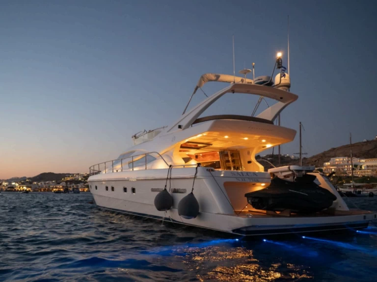 Bootverhuur Mykonos (City) goedkoop Ferretti 62