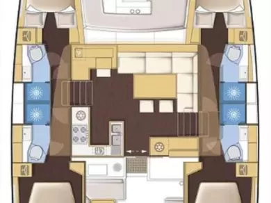 Bootverhuur Lagoon Lagoon 450 F in Trogir via SamBoat