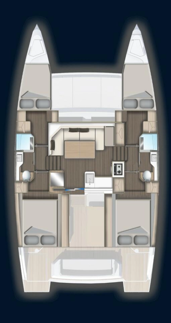 Verhuur Catamaran in Sant Antoni de Portmany - Aventura Aventura 37