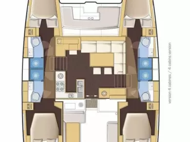 Bootverhuur Lagoon Lagoon 450 in Palma de Mallorca via SamBoat