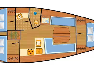 Jachthuur in Punat - Dehler Dehler 38 SQ via SamBoat