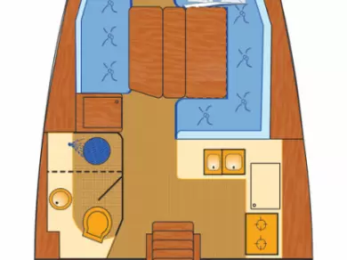 Bootverhuur Punat goedkoop Sun Odyssey 389