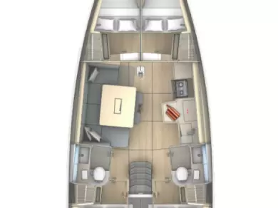 Verhuur Zeilboot in Primošten - Dufour Dufour 41