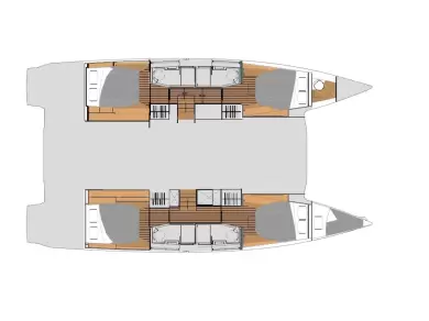 Verhuur Catamaran Fountaine Pajot met vaarbewijs