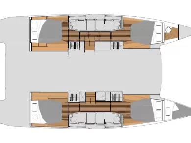 Fountaine Pajot Elba 45 te huur van particulier of professional in Seget Donji