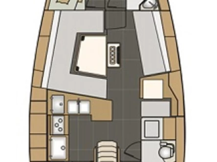 Elan Impression 45 te huur van particulier of professional in Šibenik