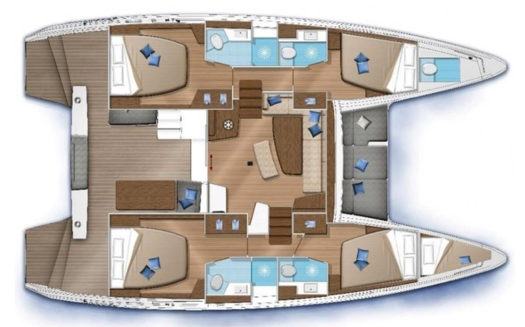 Bootverhuur Lefkáda goedkoop Lagoon 42