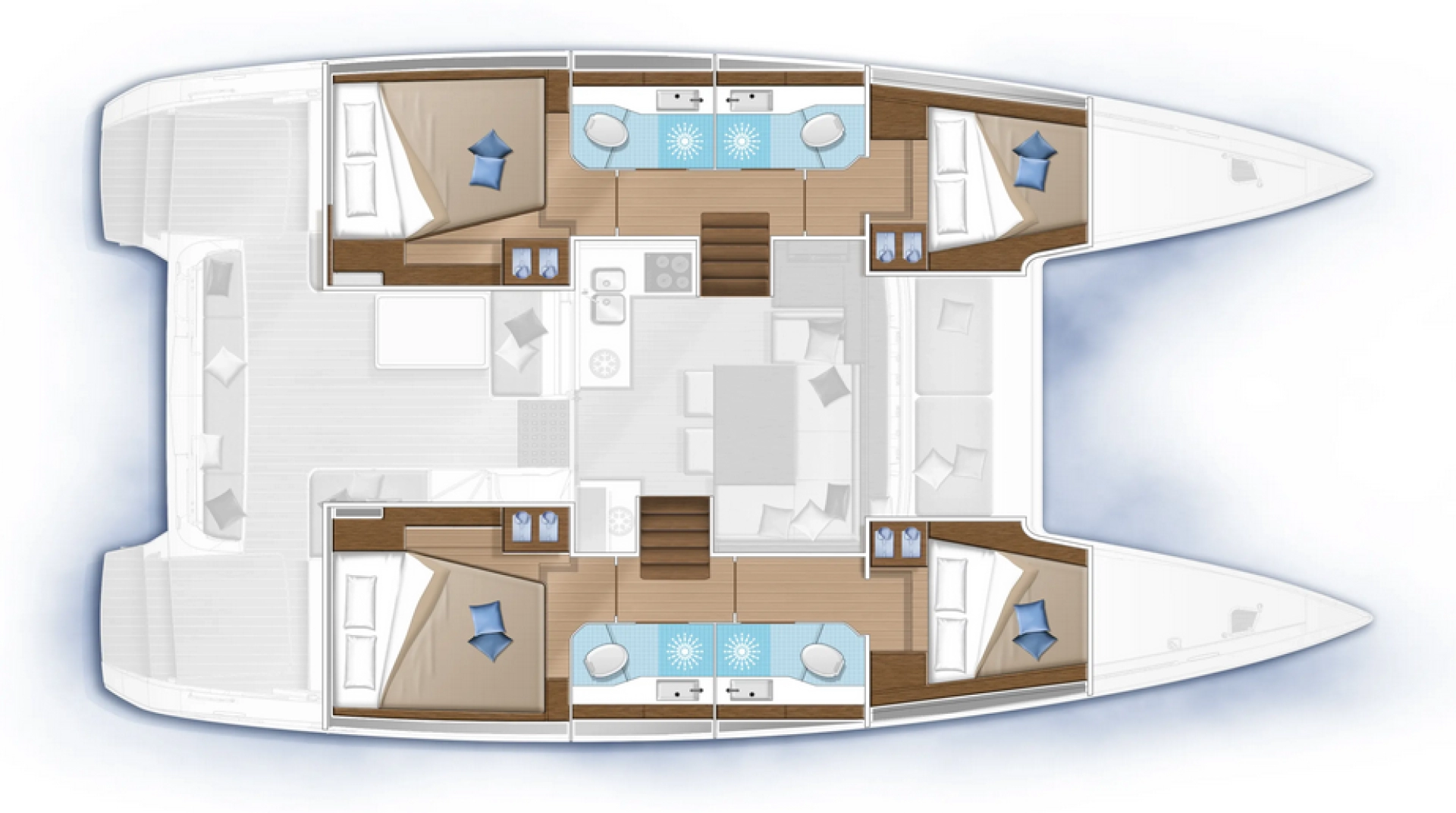 Lagoon Lagoon 40 te huur van particulier of professional in Álimos