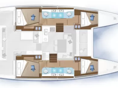 Lagoon Lagoon 40 te huur van particulier of professional in Álimos