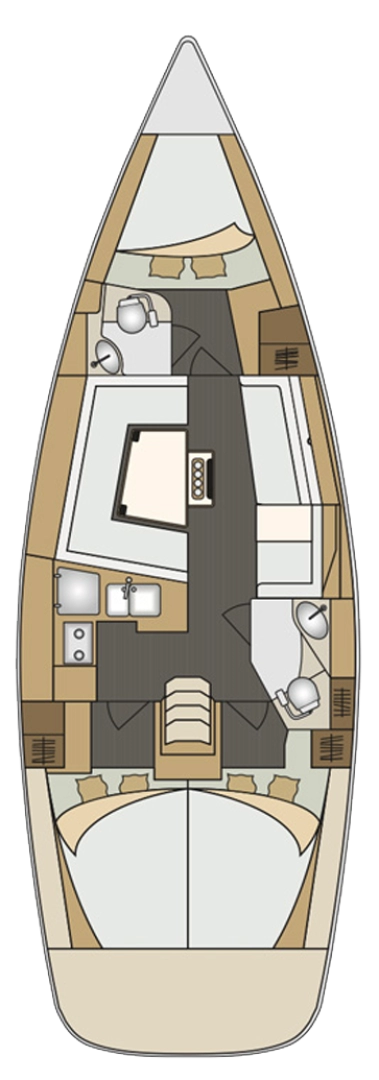 Verhuur Zeilboot Elan met vaarbewijs