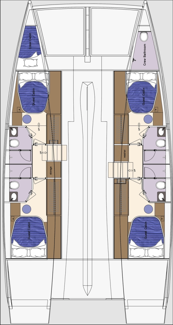 Bootverhuur HeySea Seaview 50 in Marsh Harbour via SamBoat