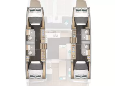 Bootverhuur Lagoon Lagoon 43 in Rogoznica via SamBoat