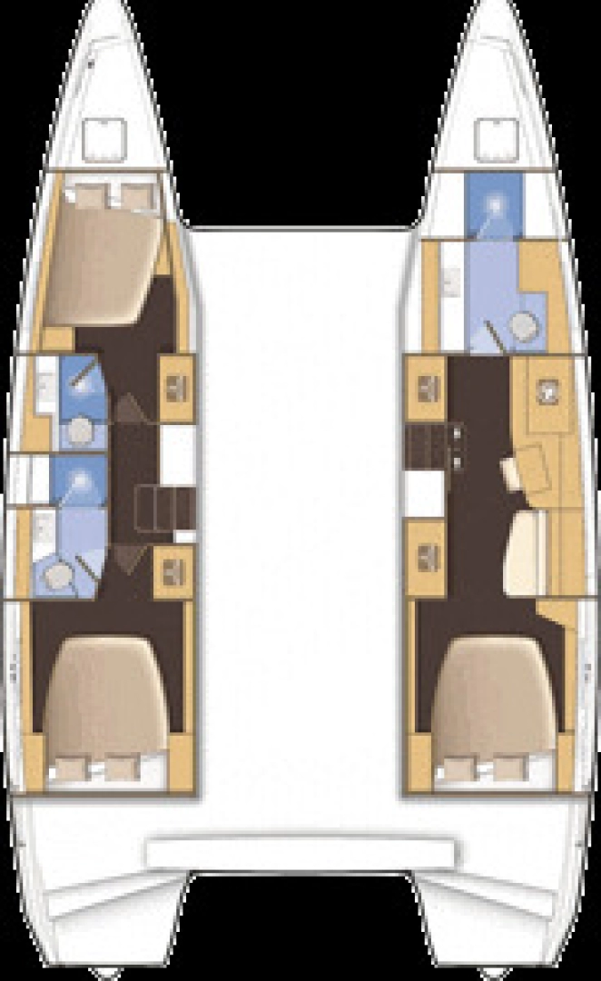 Verhuur Catamaran in Road Town - Lagoon Lagoon 42