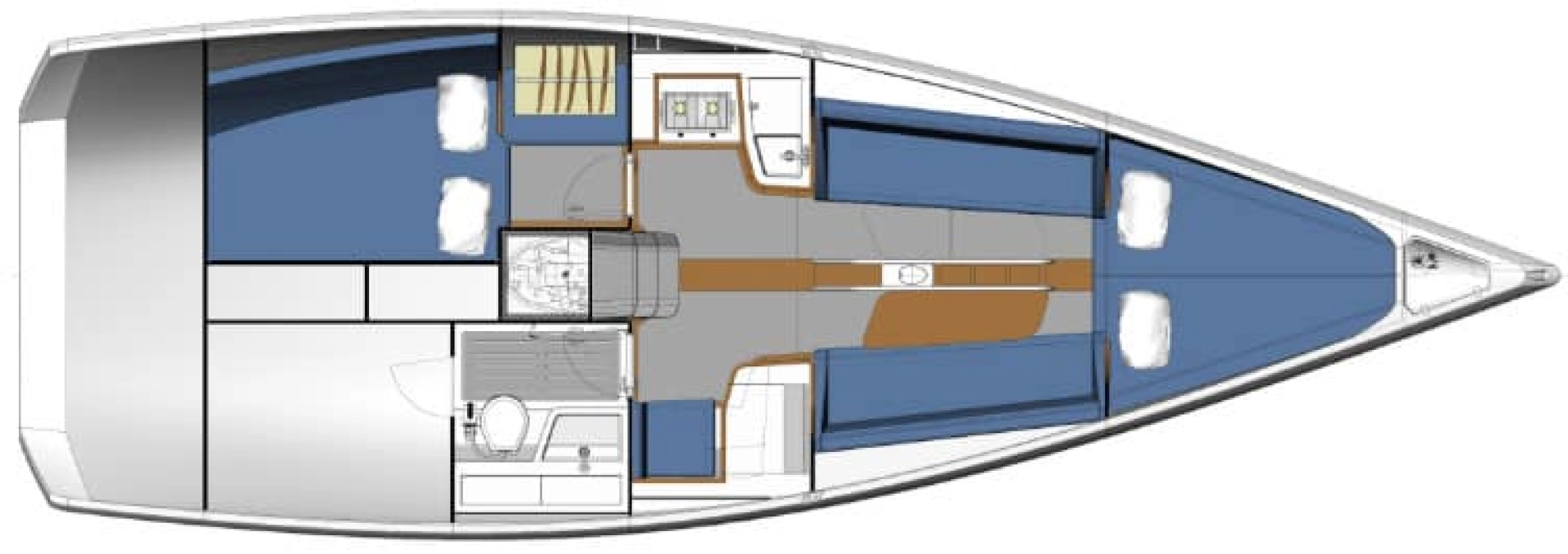 Jachthuur in Punat - Italia Yachts Italia 9.98 via SamBoat