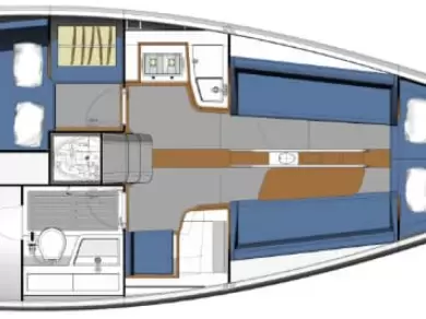 Jachthuur in Punat - Italia Yachts Italia 9.98 via SamBoat