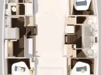 Jachthuur in Road Town - Fountaine Pajot Fountaine Pajot FP 44 Maestro - 3 cab. via SamBoat