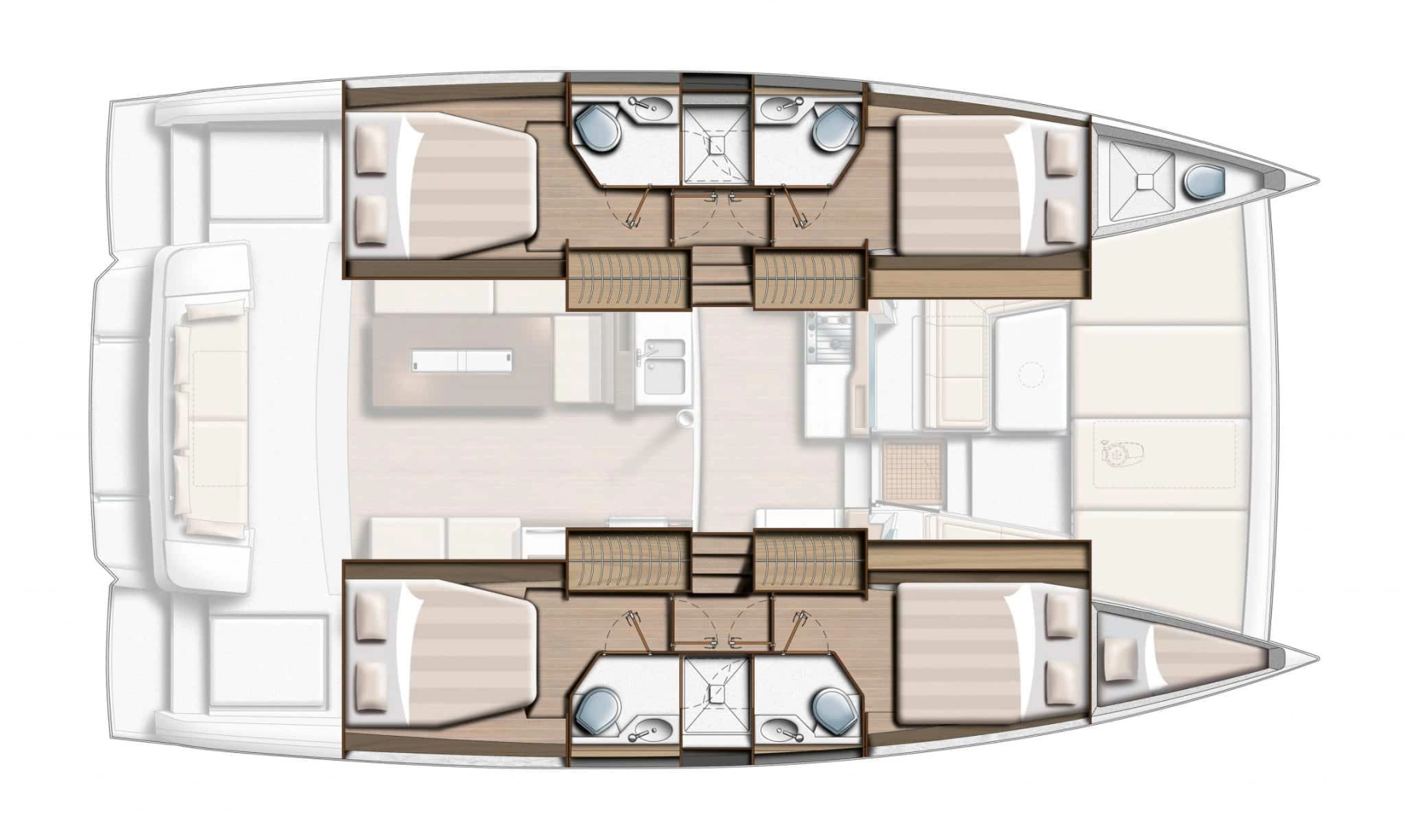 Verhuur Catamaran Bali met vaarbewijs