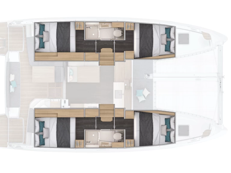 Lagoon Lagoon 38 te huur van particulier of professional in Capo d'Orlando