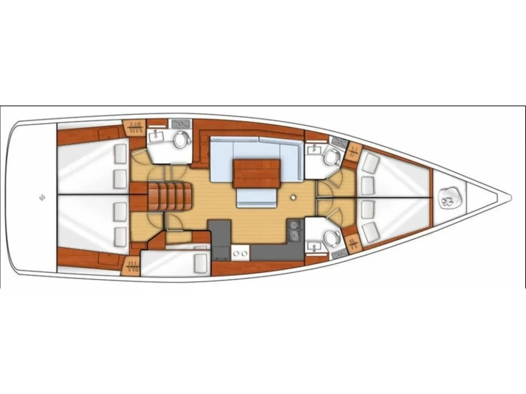 Verhuur Zeilboot in Álimos - Bénéteau Oceanis 48