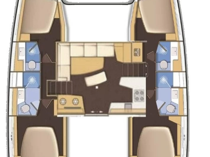 Catamaran te huur in Lefkáda voor de beste prijs