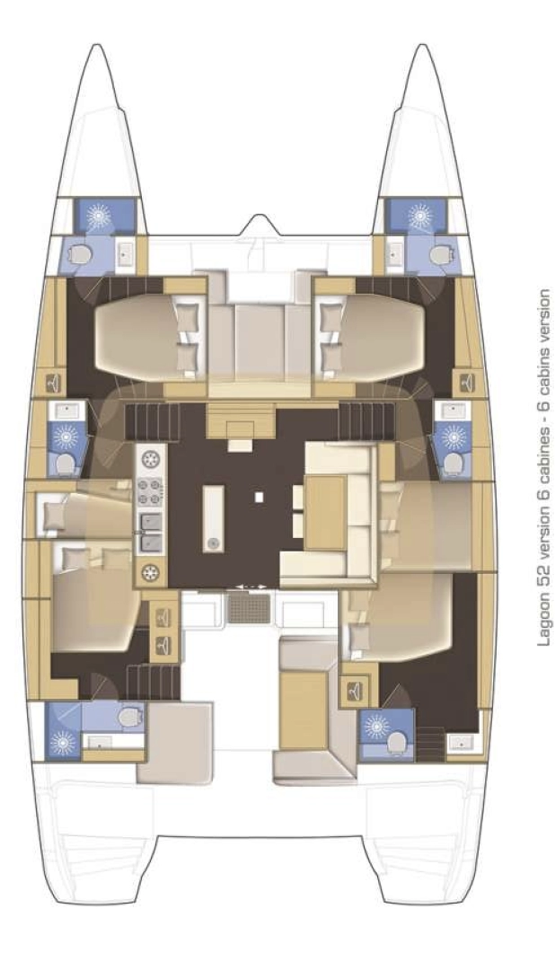 Bootverhuur Lagoon Lagoon 52 F in Ellinikó via SamBoat