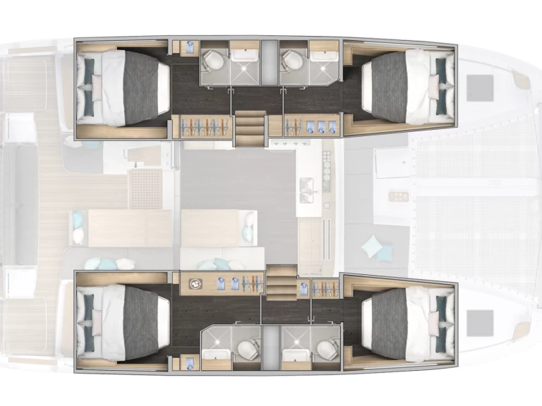 Huur Catamaran met of zonder schipper Lagoon in Furnari