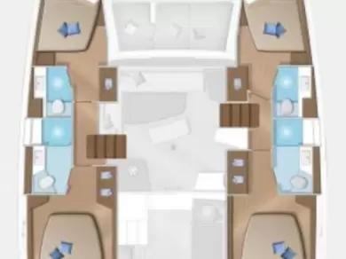 Bootverhuur Trogir goedkoop Lagoon 42