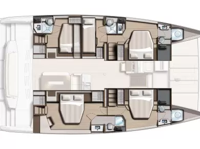 Huur Catamaran met of zonder schipper Bali in Road Town