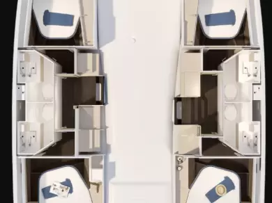 Fountaine Pajot Fountaine Pajot FP 41 Quatuor 4 te huur van particulier of professional in Lávrio