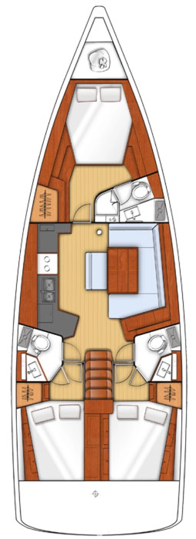 Huur een Bénéteau Oceanis 45 in Göcek